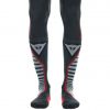 Dainese THERMO LONG kompresní podkolenky černé/červené vel.42-44